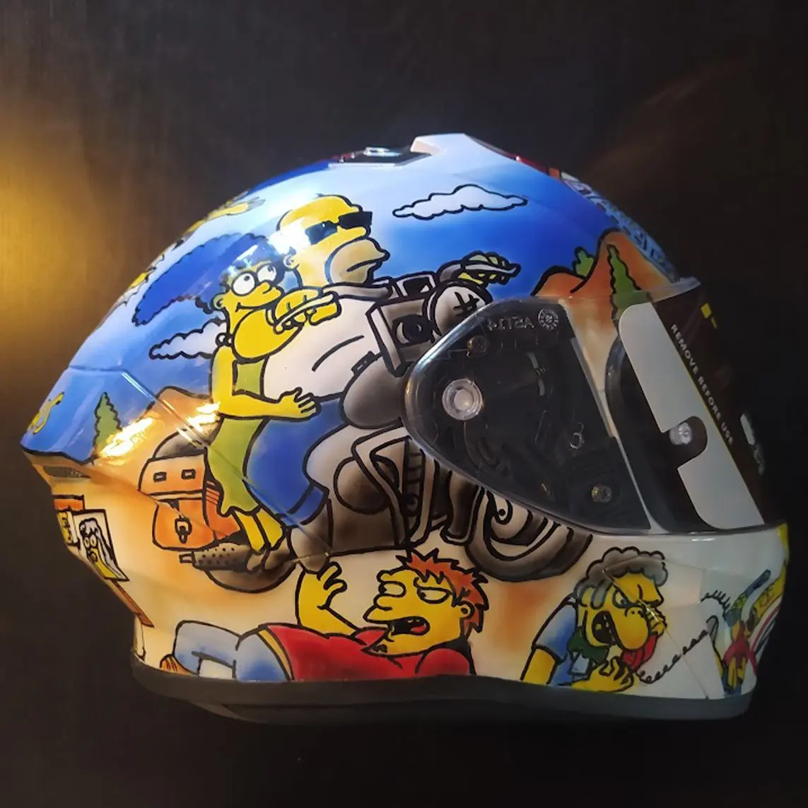 personalizar casco moto - Cómo se debe poner el casco un conductor de moto