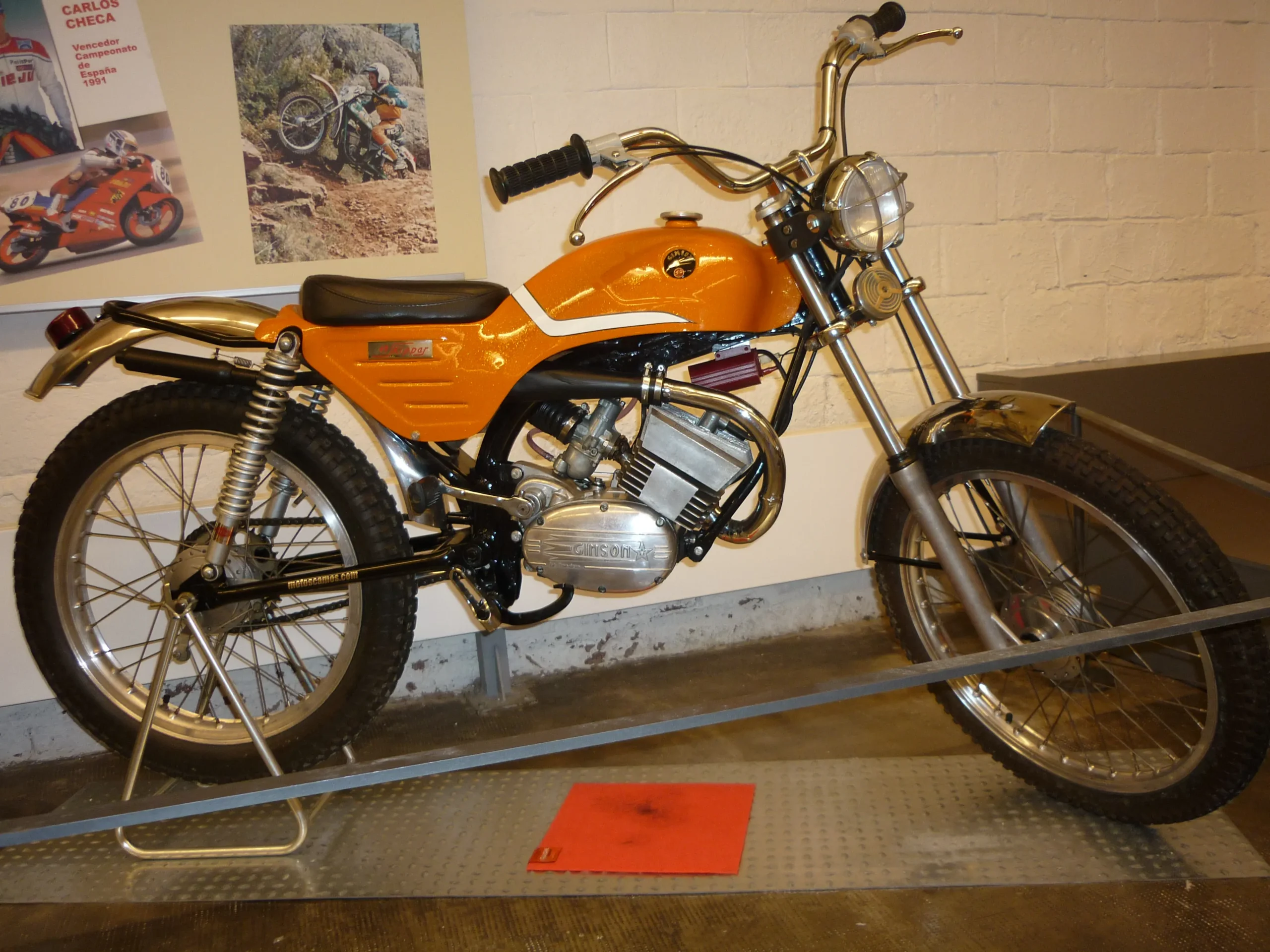 moto gimson antigua - Cuál fue la primera marca de motos del mundo