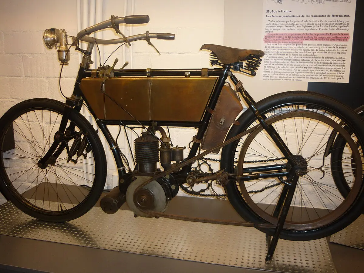 primera moto - Cuál fue la primera moto española