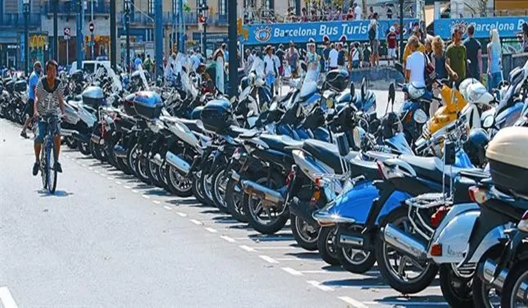 motos en barcelona - Cuántas motos circulan en Barcelona