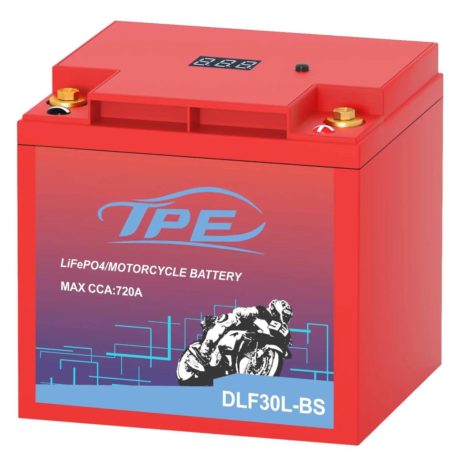 bateria de litio para moto - Cuántos años dura batería litio